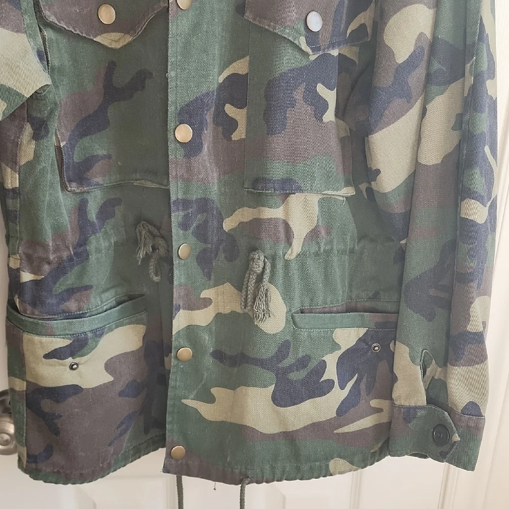Mendocino Camouflage Military Jacket Sz S - Picture 3 of 5